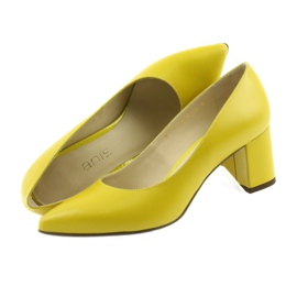 Escarpins et chaussures pour femme Anis moutarde multicolore 5