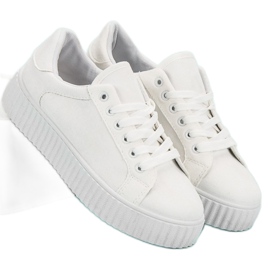 Seastar Creepers en daim blanc blanche 4