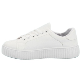 Seastar Creepers en daim blanc blanche 6