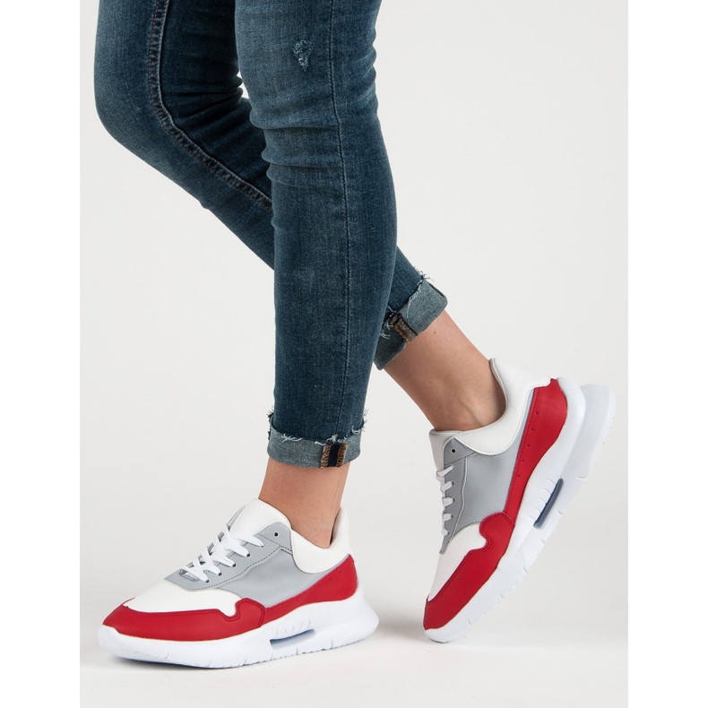Chaussures de sport décontractées blanc multicolore 2