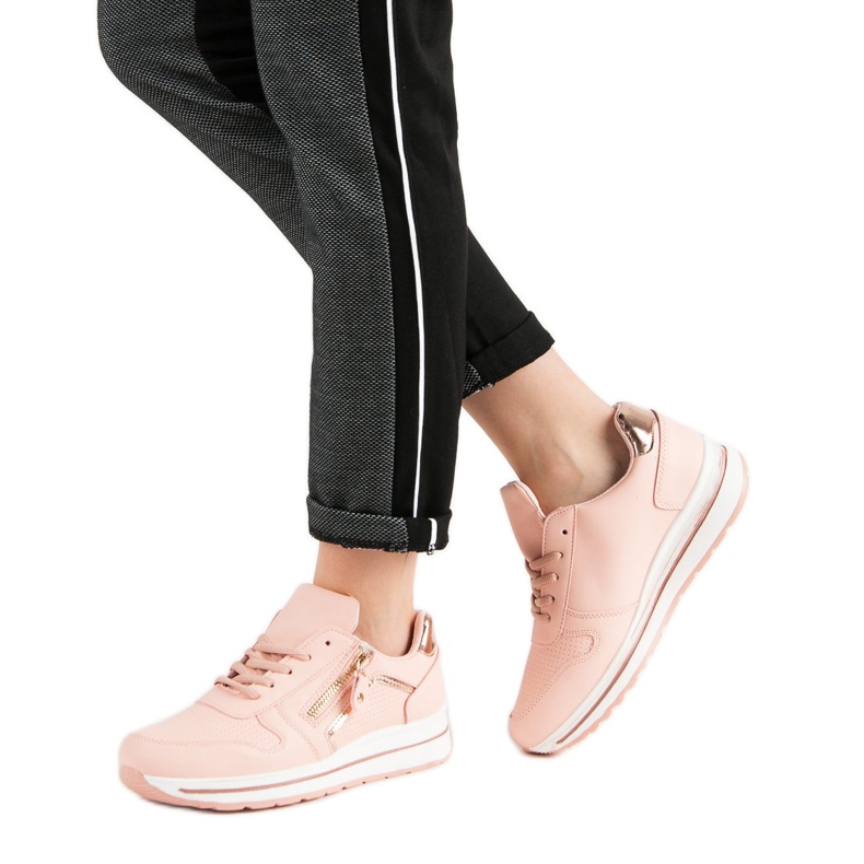 Chaussures de sport roses 2