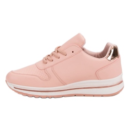 Chaussures de sport roses 6