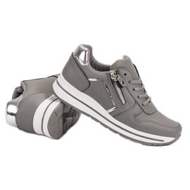 Chaussures de sport grises 2 Chaussures de sport grises 2