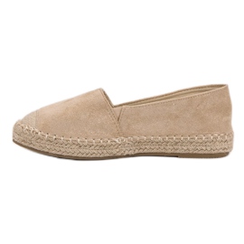 Small Swan Espadrilles en daim brun 3
