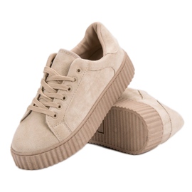 Seastar Creepers en daim beiges 5
