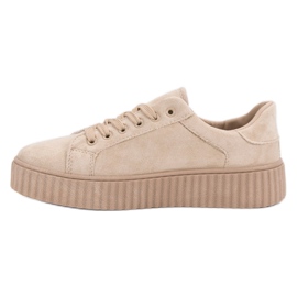 Seastar Creepers en daim beiges 4