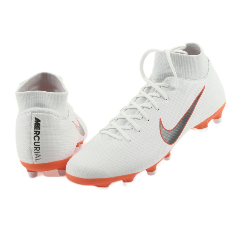 Chaussures de football Nike Mercurial Superfly 6 Academy MG M AH7362-107 blanche 4 Chaussures de football Nike Mercurial Superfly 6 Academy MG M AH7362-107 blanche 4