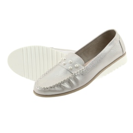 Sergio Leone Perles de perles féminines de perle beige blanche 5