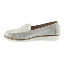 Sergio Leone Perles de perles féminines de perle beige blanche 2