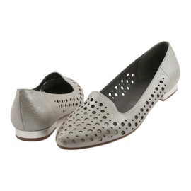 M.Daszyński Chaussures élégantes pour femmes Lordsy SA151 beige 4