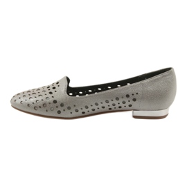 M.Daszyński Chaussures élégantes pour femmes Lordsy SA151 beige 2