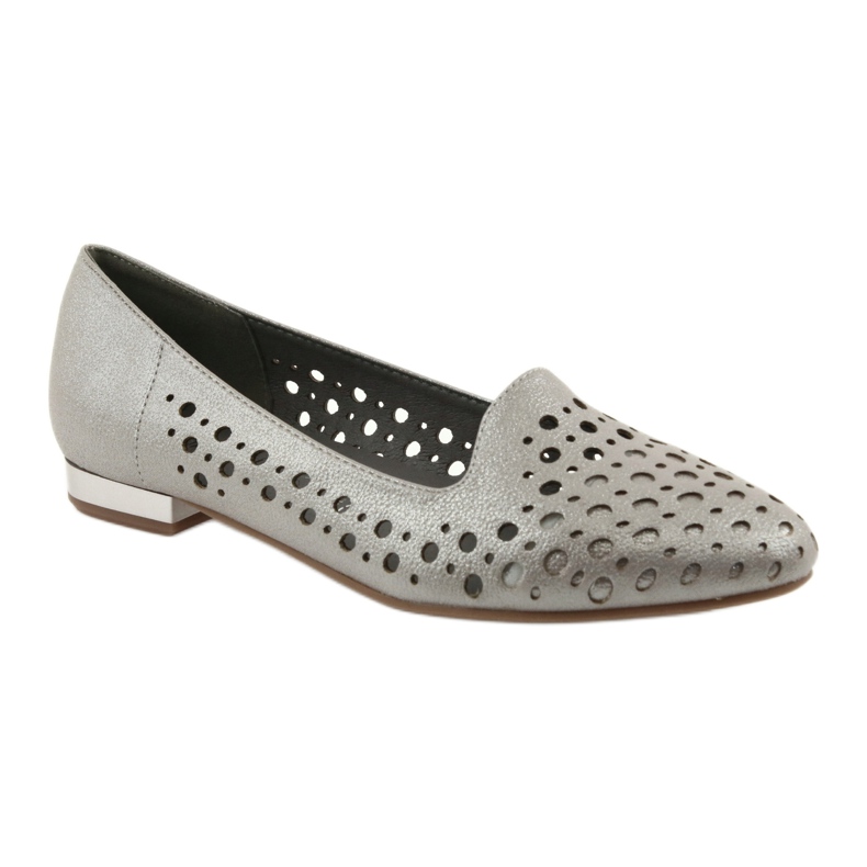 M.Daszyński Chaussures élégantes pour femmes Lordsy SA151 beige 1