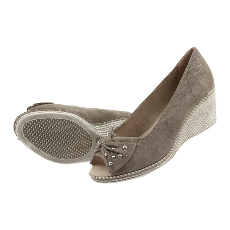 Escarpins pour femmes sur le coin Caprice 29350 brun 5 Escarpins pour femmes sur le coin Caprice 29350 brun 5