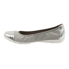 Caprice 22152 ballerines femme gris 2