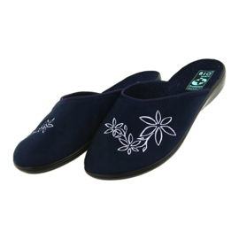 Chaussons femme Adanex 23931 bleu marin 3