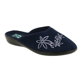 Chaussons femme Adanex 23931 bleu marin 1