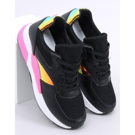 Noir LV73P Chaussures de sport noires le noir 2