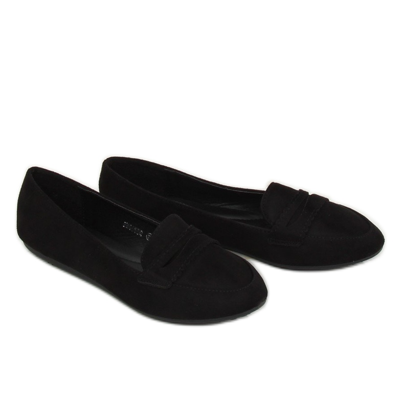 Mocassins ballerine noirs JM6655Q Negro 1