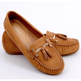 Mocassins femme camel L7183 Camel brun 4