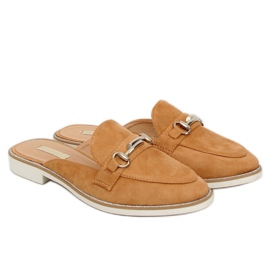Camel F9375 Chaussons mocassins camel brun 4