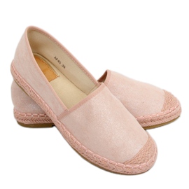 Espadrilles, daim rose AF40 Rose 3