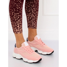 Rose E-102 Chaussures de sport roses 1 Rose E-102 Chaussures de sport roses 1