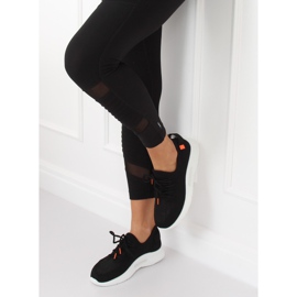 Chaussures de sport noires BK-117 Noir le noir 1