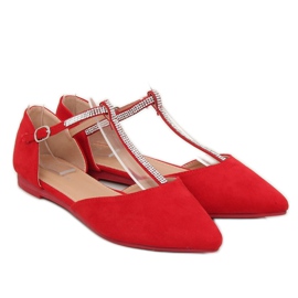 Ballerines rouges A321 Rouge 1