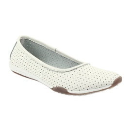 Ballerines blanches ajourées Filippo 089 1