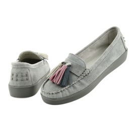 Mocassins en daim gris pour femme Filippo 661 4