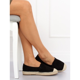 Espadrilles femme noires 180-5 Noir le noir 4