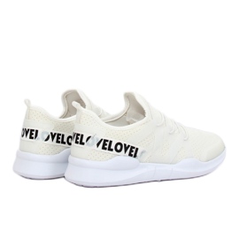 Chaussures de sport blanches R-392 Blanc 2 Chaussures de sport blanches R-392 Blanc 2