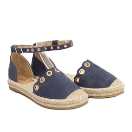Espadrilles à bride LX170 Bleu bleu marine 1