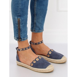 Espadrilles à bride LX170 Bleu bleu marin 2