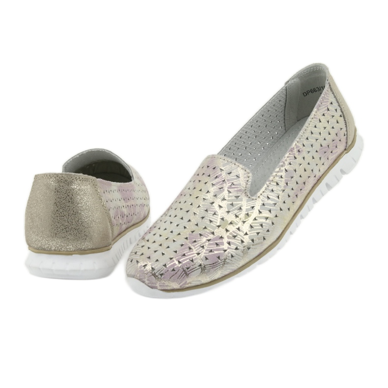 Cuir de sport pour femmes seigneurs Filippo 663 blanche rose 4 Cuir de sport pour femmes seigneurs Filippo 663 blanche rose 4