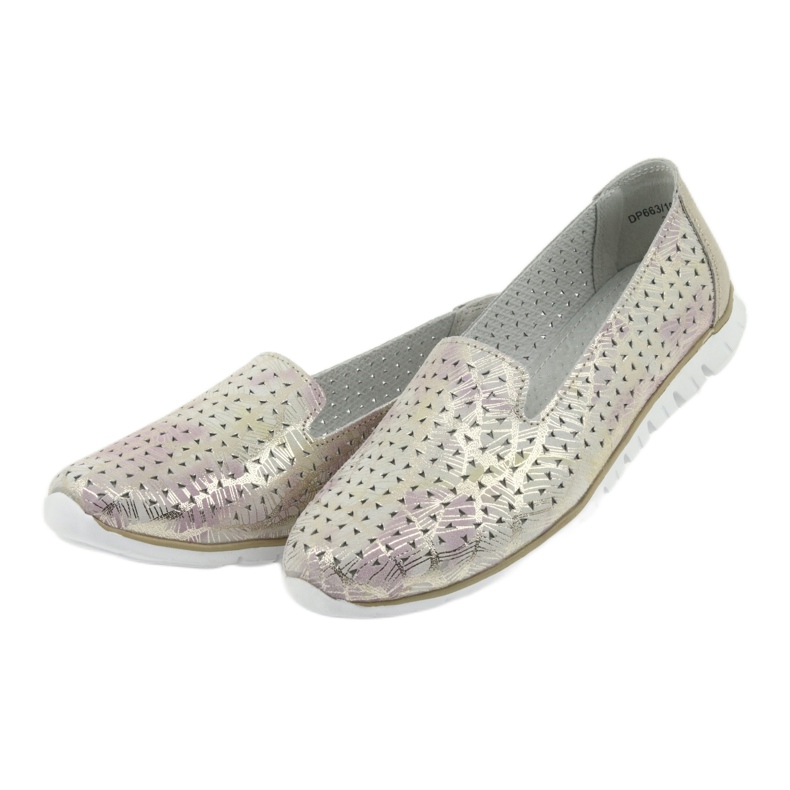 Cuir de sport pour femmes seigneurs Filippo 663 blanche rose 3 Cuir de sport pour femmes seigneurs Filippo 663 blanche rose 3