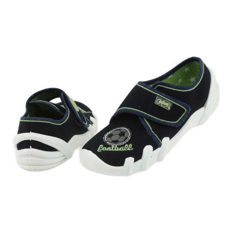 Chaussures enfant Befado 273X247 bleu marine vert 5