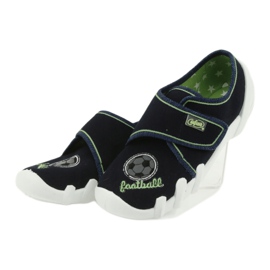 Chaussures enfant Befado 273X247 bleu marin vert 3