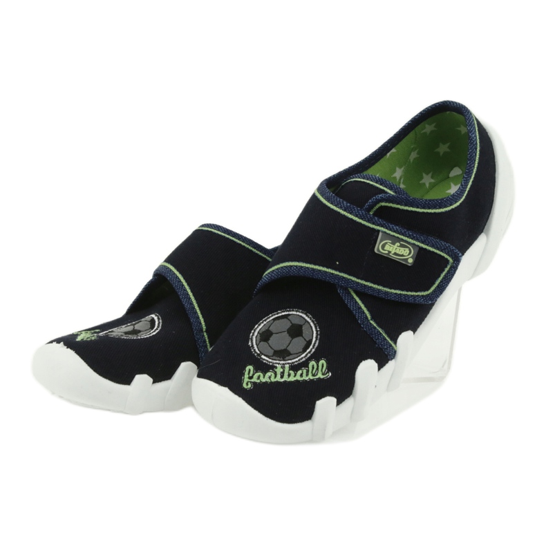 Chaussures enfant Befado 273X247 bleu marine vert 3