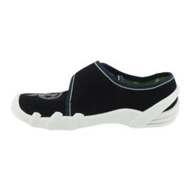 Chaussures enfant Befado 273X247 bleu marin vert 2