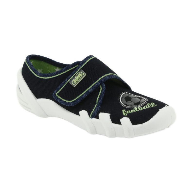 Chaussures enfant Befado 273X247 blanc bleu marine 2