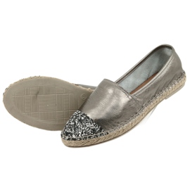 Espadrilles femme Badura 6544 gris 4