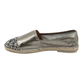 Espadrilles femme Badura 6544 gris 2