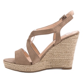 Espadrilles Sur Sandales Kotrurnie brun 1