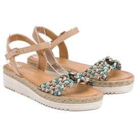 Ch. Creation Sandales Espadrilles à la Mode brun 6