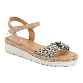 Ch. Creation Sandales Espadrilles à la Mode brun 3