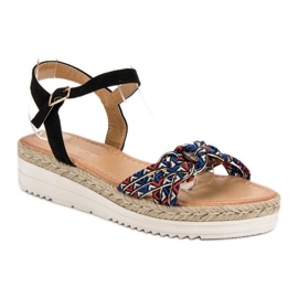 Ch. Creation Sandales Espadrilles à la Mode le noir 3