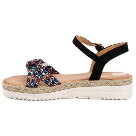 Ch. Creation Sandales Espadrilles à la Mode le noir 4