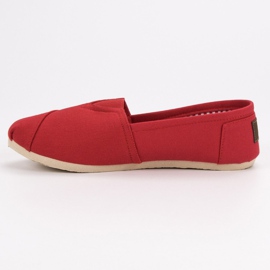 Slipons rouges classiques 1