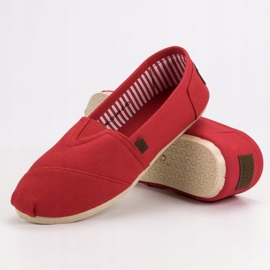 Slipons rouges classiques 5